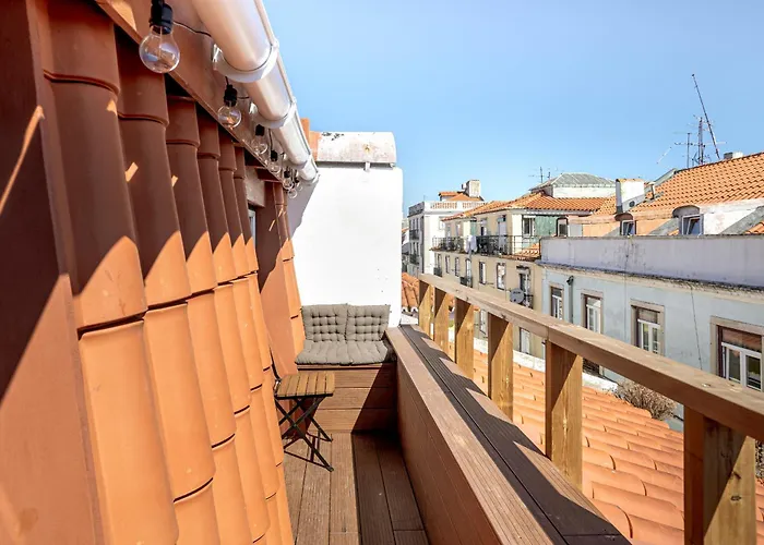 Bairro Alto Rooftop With Balcony And View By Homing Apartment Lisbon